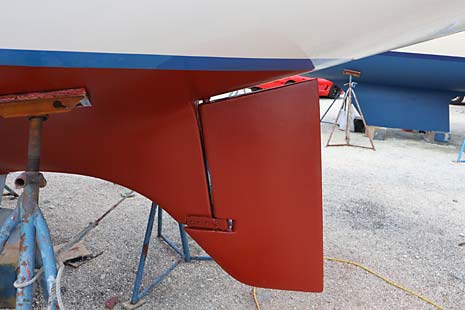 1976 Endeavour 32 Sailboat – Rudder