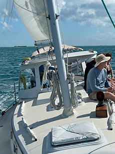 1979 Endeavour 37 Plan-B Sloop Sailboat - Under Sail