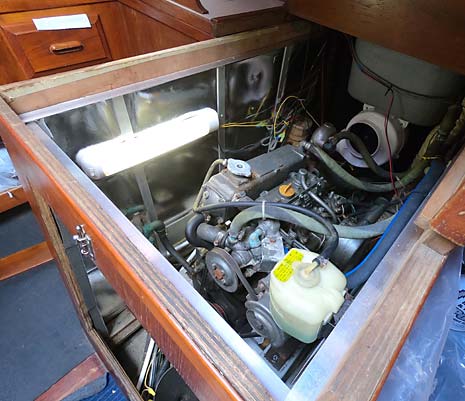 1984 Endeavour 38 Yanmar 3HMF Diesel Auxiliary Engine