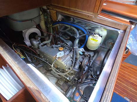 1984 Endeavour 38 Yanmar 3HMF Diesel Auxiliary