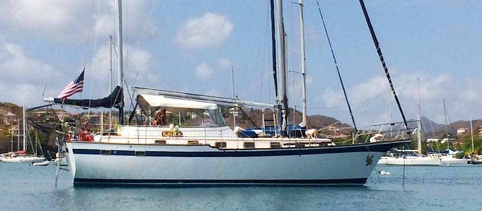 1980 Endeavour 43 Ketch Sailboat