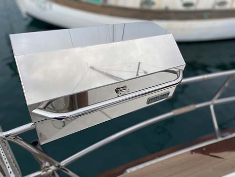 Endeavour 37 Sloop Sailboat grill