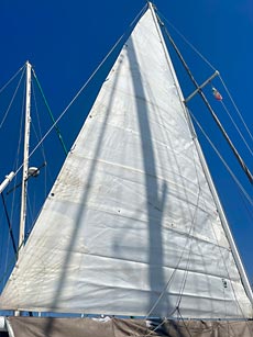 Endeavour 37 Sloop Sailboat Main Sail