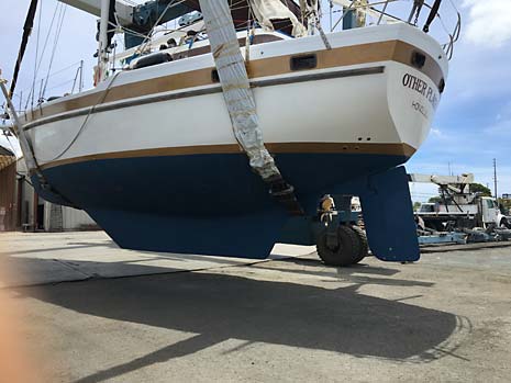 1979 Endeavour 43 hull