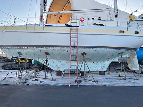 1979 Endeavour 43 hull