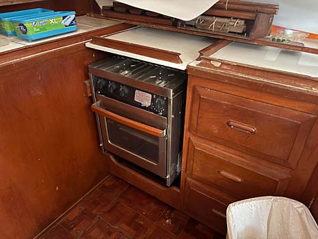1979 Endeavour 43 Galley